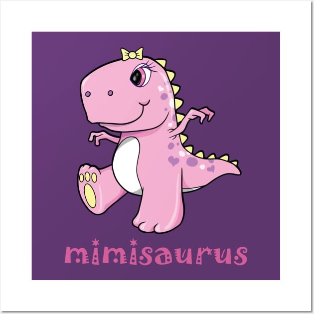 mimisaurus Wall Art by cdclocks